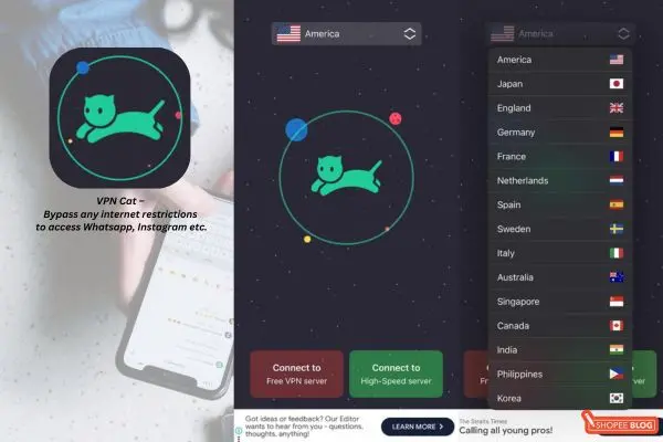 apps to use in china: VPN Cat
