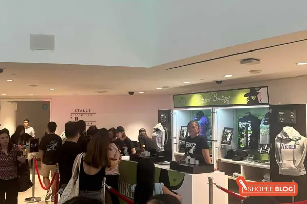 wicked merch stand far
