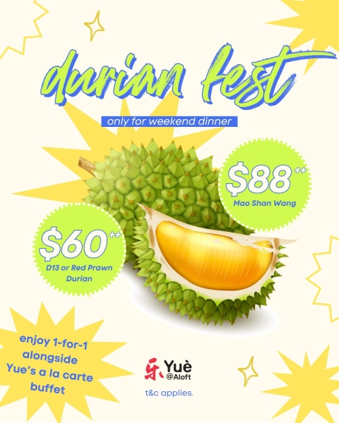 Durian Fest @ Aloft