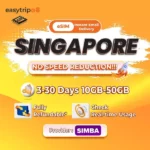 best esim singapore: Easytripgo