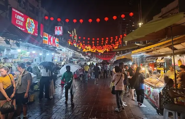 jalan alor food street things to do in kl