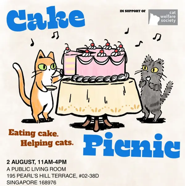 Cake Picnic by Cat Welfare Society
