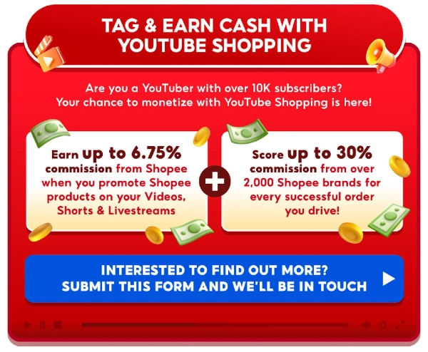 How to join the YouTube Shopping Affiliate Program