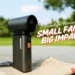 Jisulife review: Ultra1 Handheld Fan outdoors