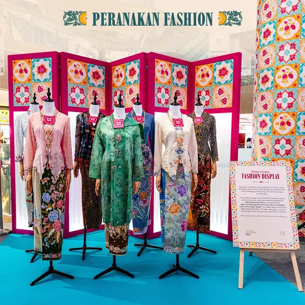 Katong Kultura 2025 featuring traditional Peranakan outfits