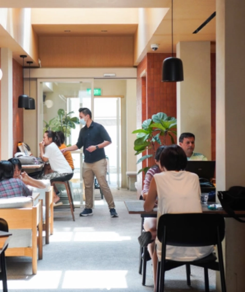plain vanilla tiong bahru cafes with plugs