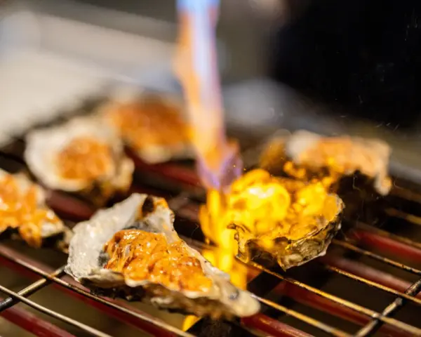 Sentosa GrillFest beach food festival, enjoying fresh seafood. BBQ and more