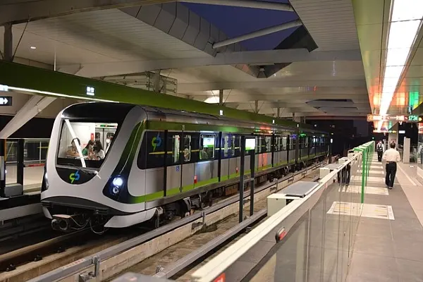 taichung metro: limited stops but handy for longer distances transport in taiwan