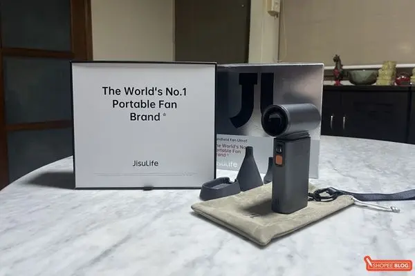 jisulife review : unboxing the jisulife ultra 1 handheld fan