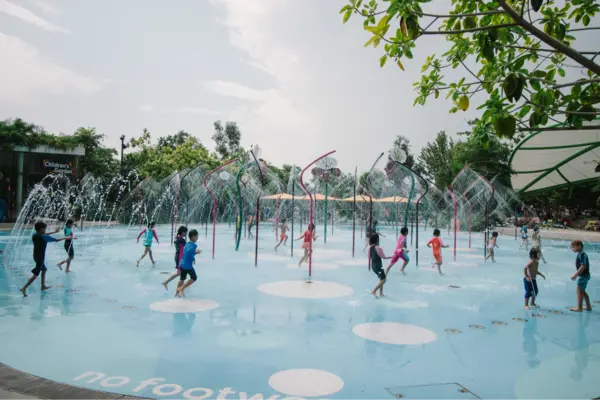 where to bring kids: free Water Playgrounds