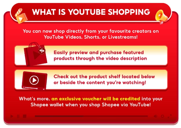What is Shopee x YouTube Shopping