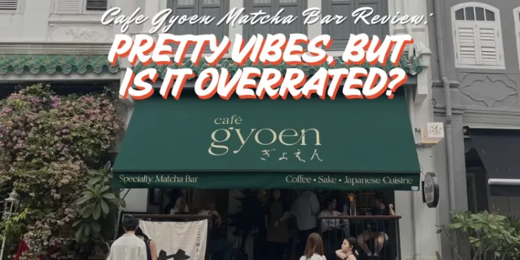 cafe gyoen matcha bar review