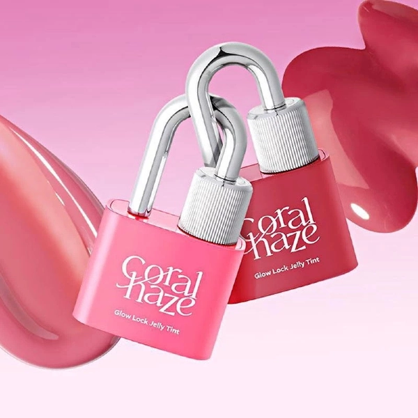 coralhaze glow lock jelly lip tint