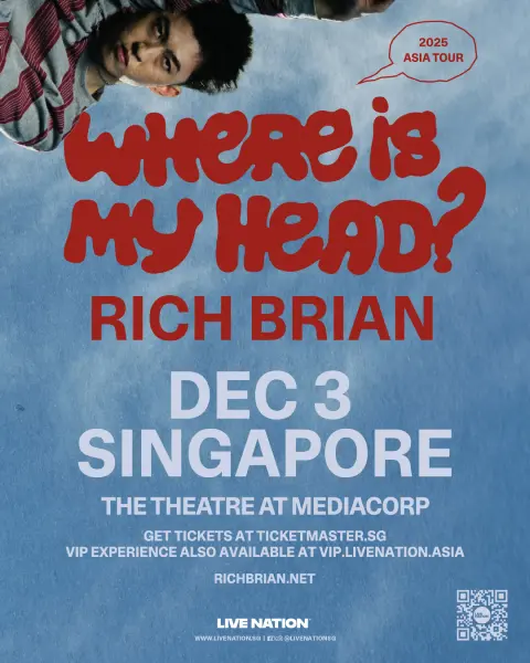 rich brian upcoming concert singapore 2025 