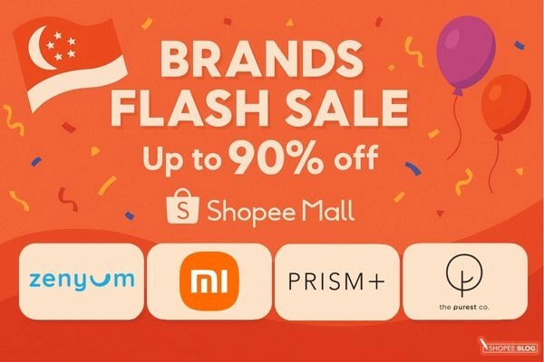 Shopee 8.8 National Day Sale: Featured Brands Flash Sale