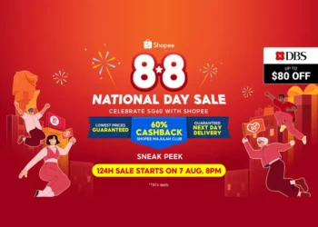Shopee 8.8 National Day Sale Main Banner