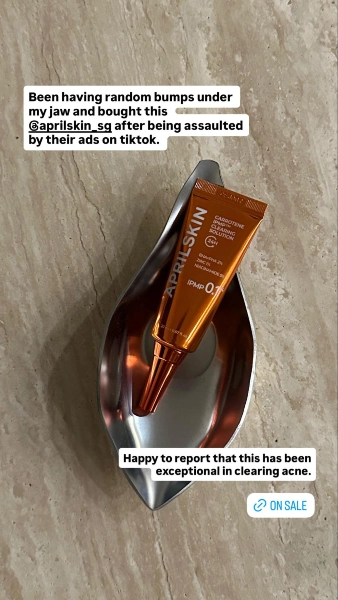 APRILSKIN Carrotene Pimple Stopper shopee affiliates recommend