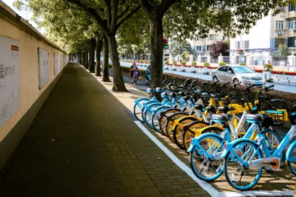 Getting around shanghai with a rental bike