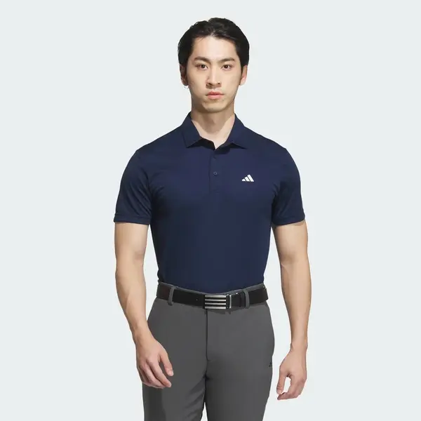 what to wear to f1: blue polo tee
