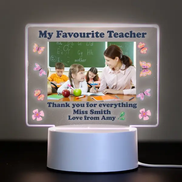 what to buy for teachers day: Customised Photo Frame