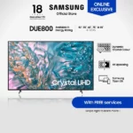 Samsung Crystal UHD DUE800 4K Tizen OS Smart TV (2024) [Online Exclusive]