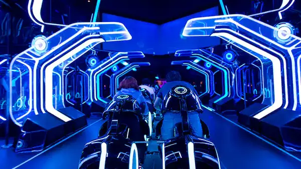 shanghai disneyland attractions: TRON Lightcycle Power Run