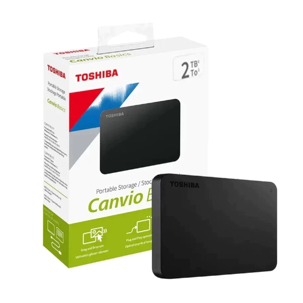 Toshiba Canvio Basics (2TB) best external hard drives