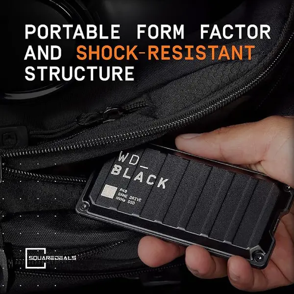 WD Black P40 best portable ssd gaming