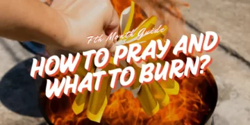 how to pray what to burn hungry ghost 7th month