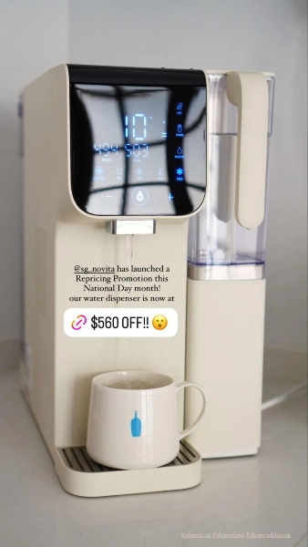 novita Instant Hot_Cold RO Water Dispenser W16