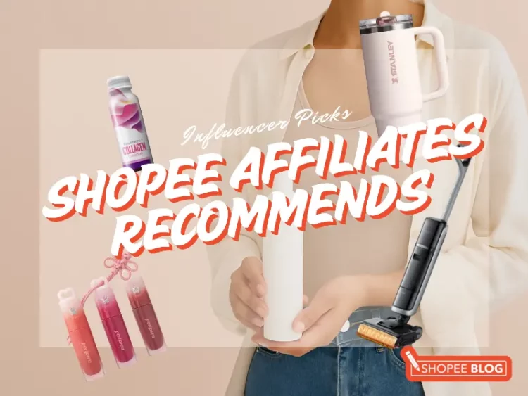shopee affiliates recommends influencer picks