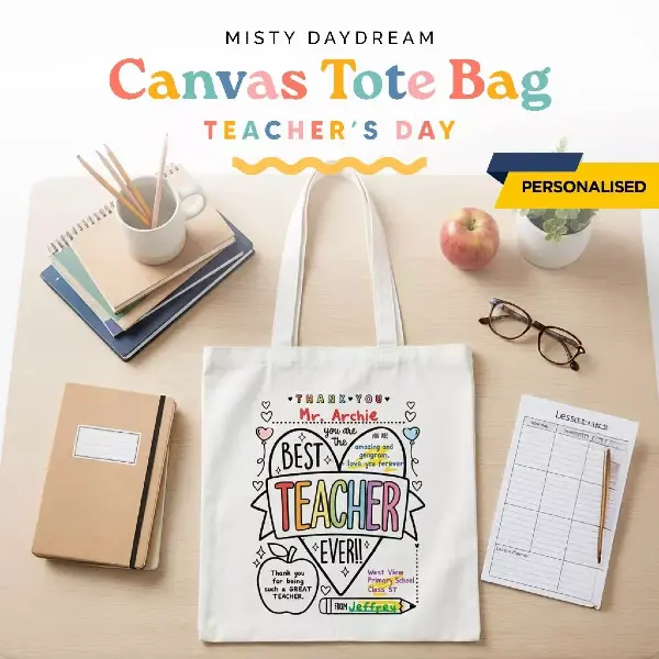 tote bag - teachers day gift ideas