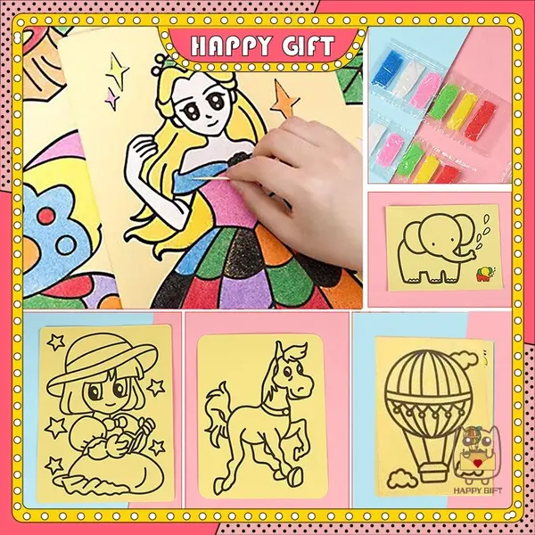 children's day gift DIY Sand Art