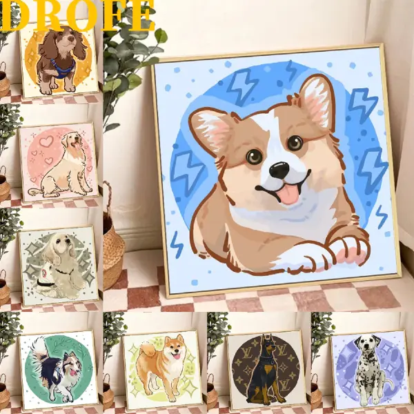Kid's Painting By Numbers DIY Set - children's day gift