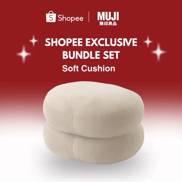 shopee 9.9 sale: MUJI Cushion