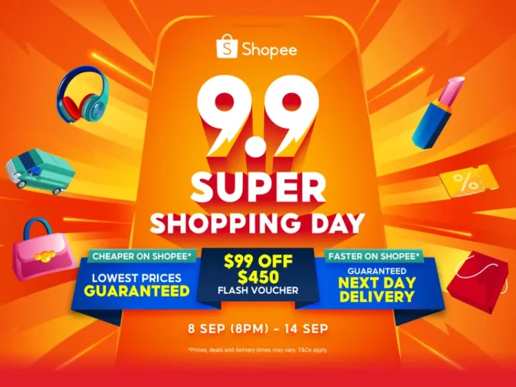 Shopee Singapore 99 Super Shopping Day