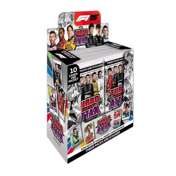 Topps Turbo Attax Formula 1 F1 2025 Sealed Booster Box