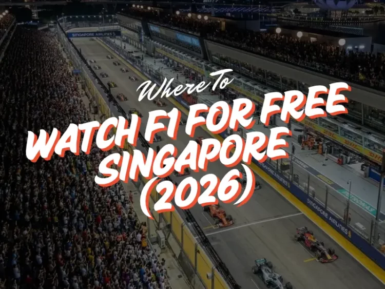 where to watch f1 for free singapore