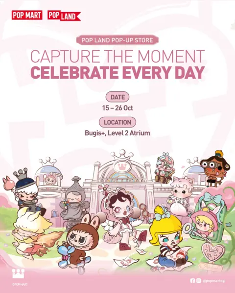 POP LAND POP-Up by POP MART: MOKOKO Takes Over Bugis+