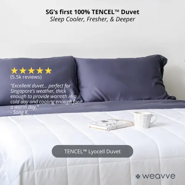 best blanket singapore Weavve TENCEL Lyocell Duvet