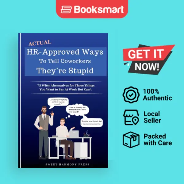 secret santa gift idea under $20 Actual HR Approved Ways to Tell Coworkers Book