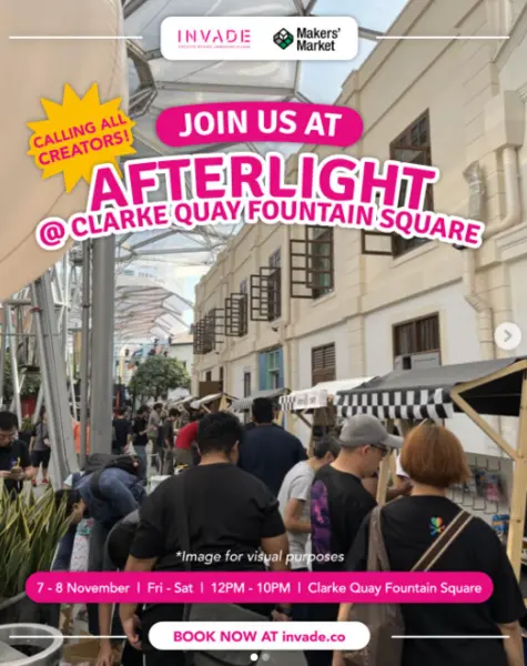 Afterlight in Clarke Quay things to do this weekend