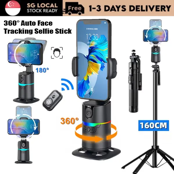 secret santa gift idea under $30 Auto Face Tracking Selfie Stick