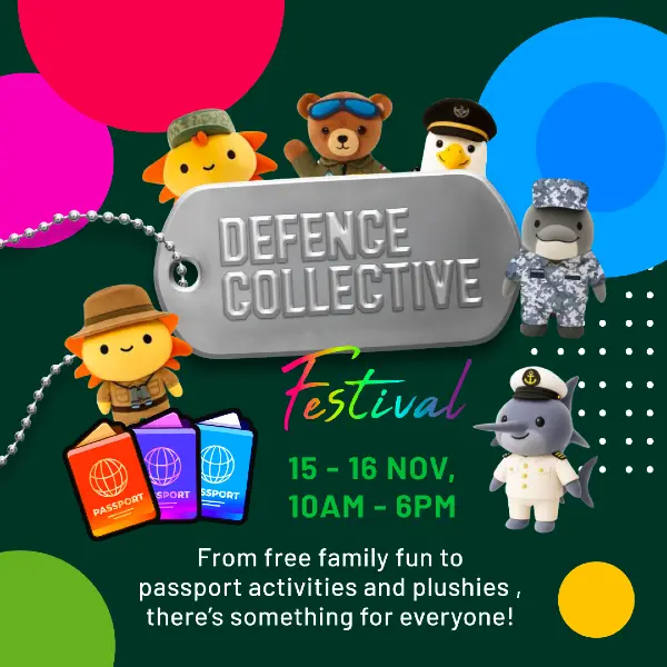 Defence Collective Festival 2025 things to do this weekend at singapore discover centre