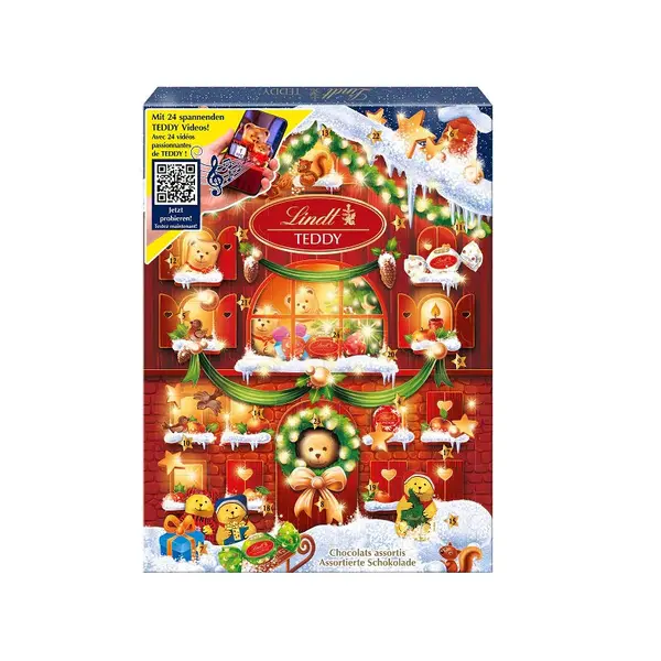 Lindt Teddy Bear Chocolate Advent Calendar Singapore