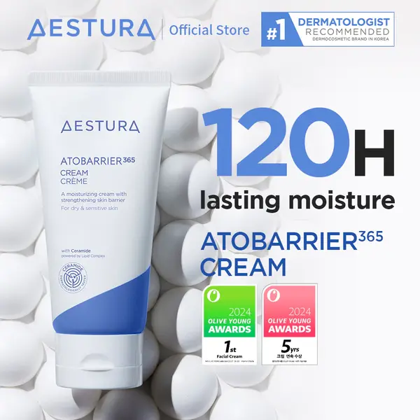 Aestura Atobarrier 365 Cream best skin care routine for dry skin