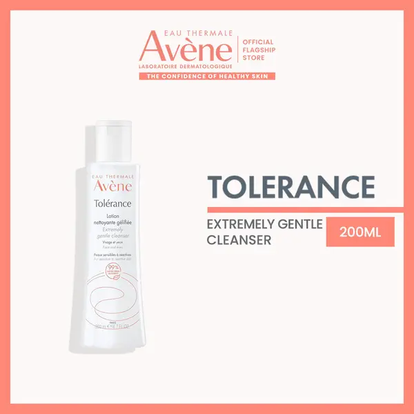 Avene Tolerance Extremely Gentle Cleanser best skincare routine for sensitive skin