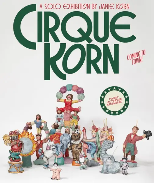 Cirque Korn: Janie Korn’s Whimsical Wax Exhibition