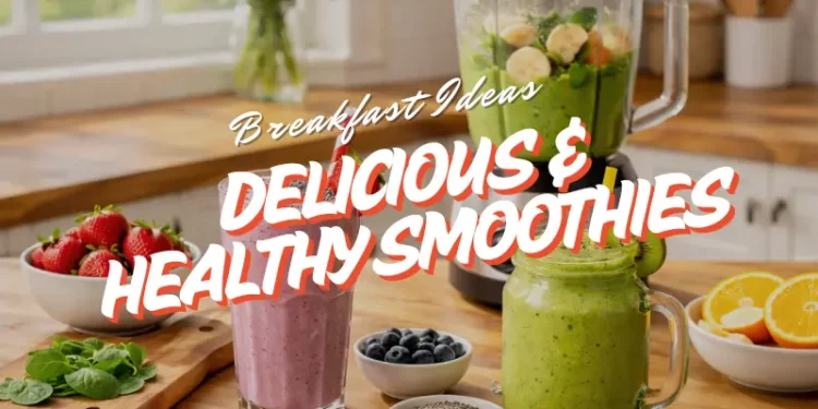How To Make Your Own Delicious And Healthy Smoothies For Breakfast