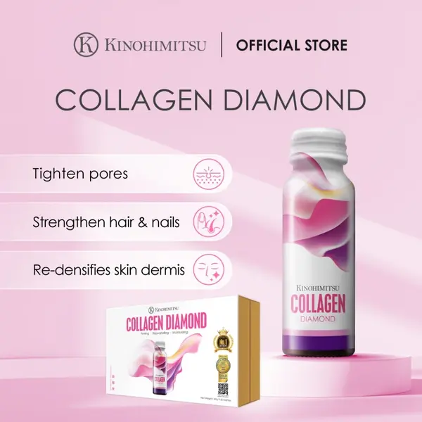Kinohimitsu Collagen Diamond 5300 Drink best collagen supplement singapore